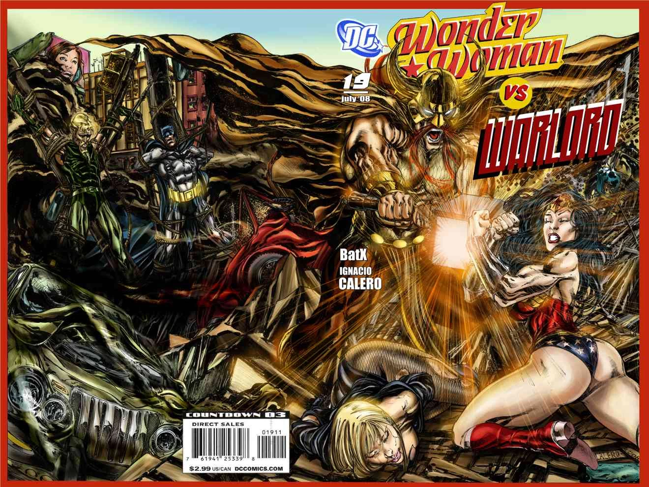 Wonder Woman vs Warlord porn comic picture 1
