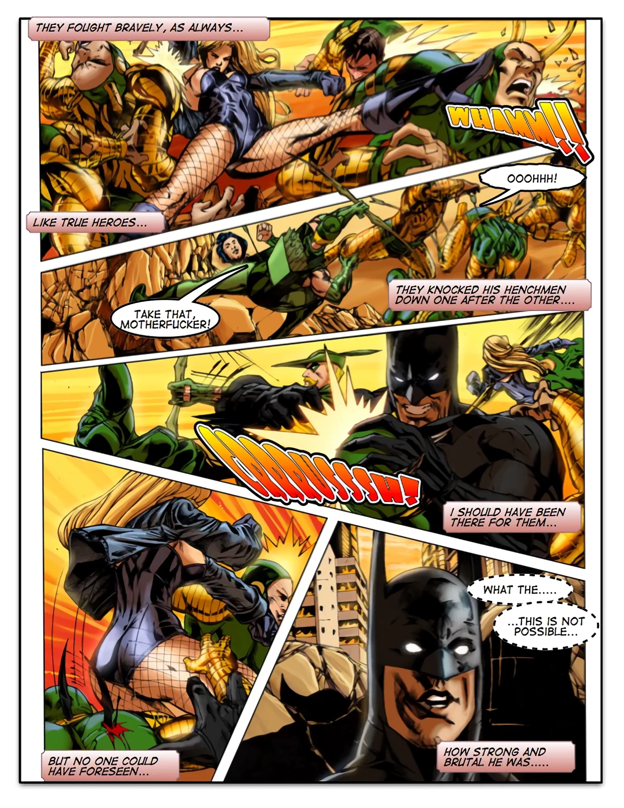 Wonder Woman vs Warlord porn comic picture 3