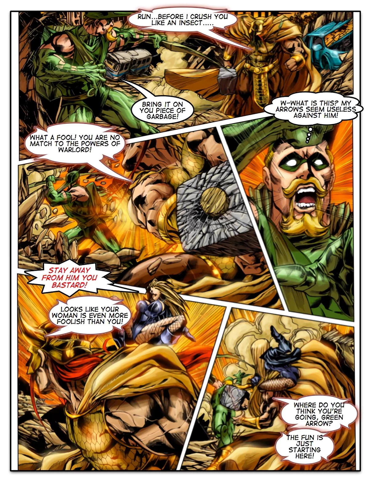 Wonder Woman vs Warlord porn comic picture 5