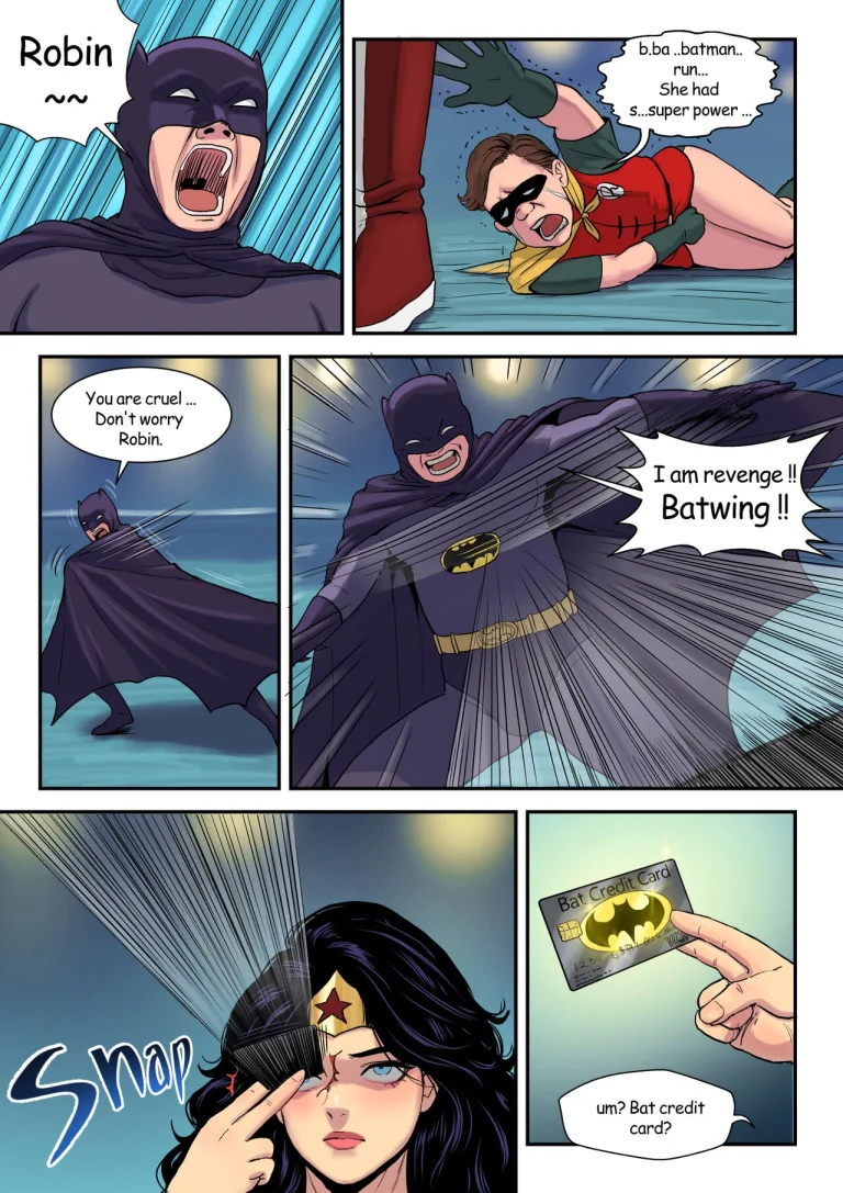 Wonder Woman's strange felt porn comic picture 16
