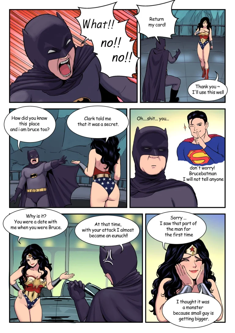 Wonder Woman's strange felt porn comic picture 17