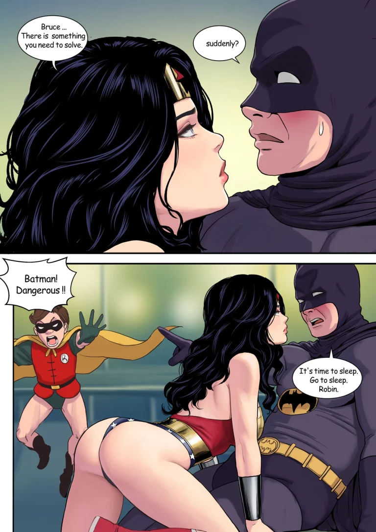 Wonder Woman's strange felt porn comic picture 18