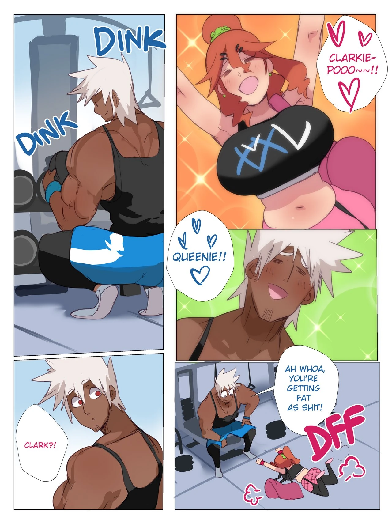 Workout Buddies 2 porn comic picture 3