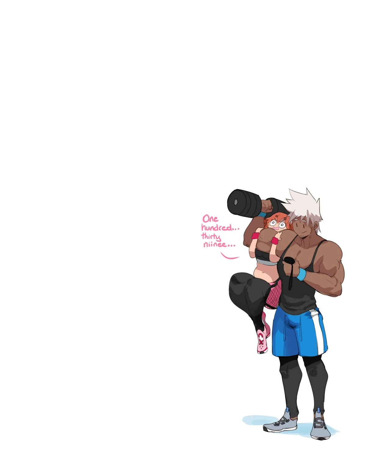 Workout Buddies 2 porn comic picture 32