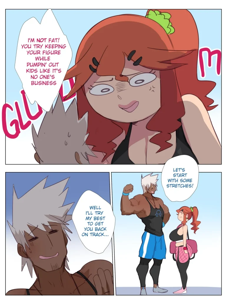 Workout Buddies 2 porn comic picture 4