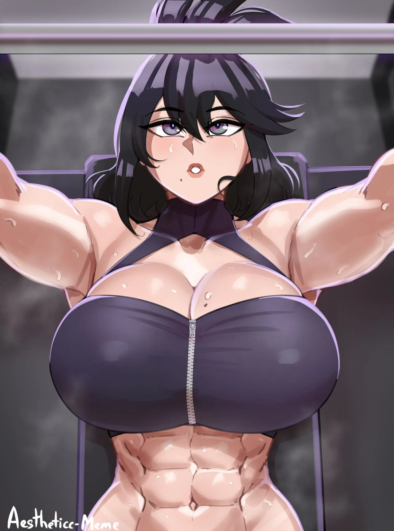 Workout Nana porn comic picture 5