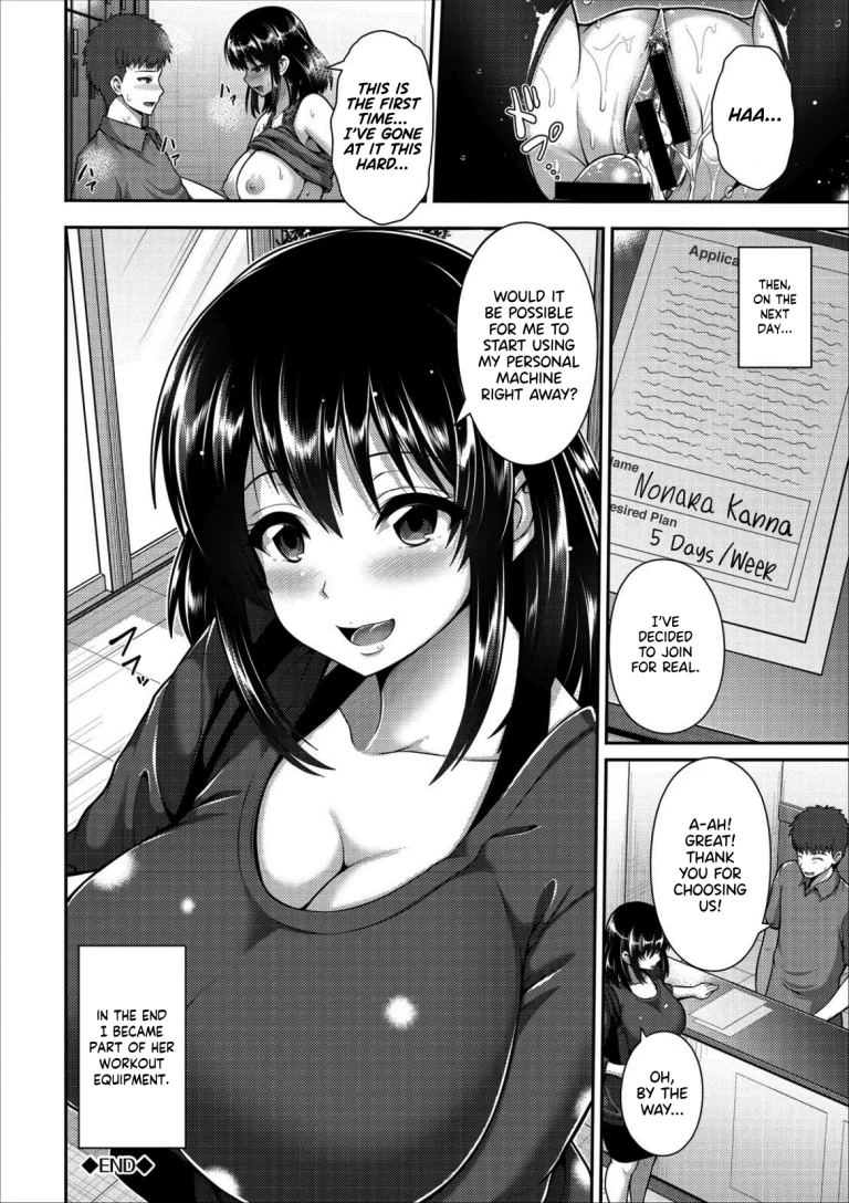 Workout Trial! Sweaty Sex at the Gym! | Taiken Sounyuu! Gym de Asedaku SEX! porn comic picture 16