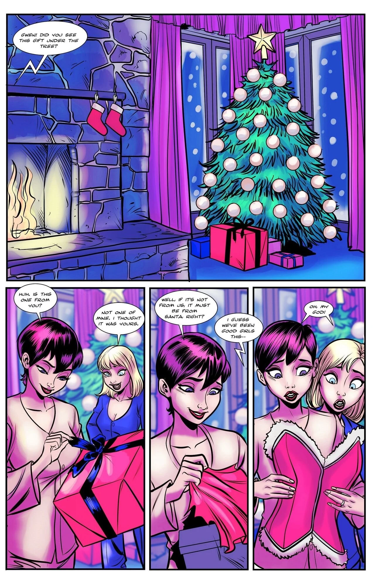 Wrapped with care porn comic picture 3