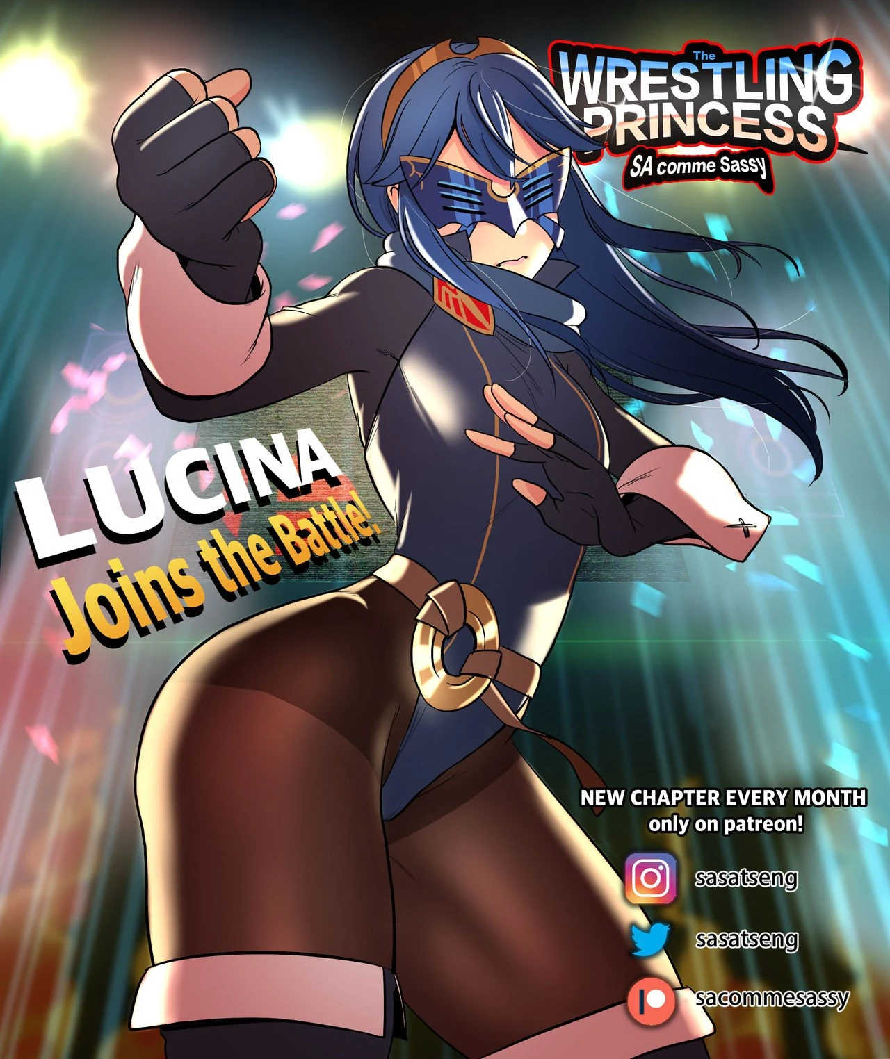 Wrestling Princess porn comic picture 10