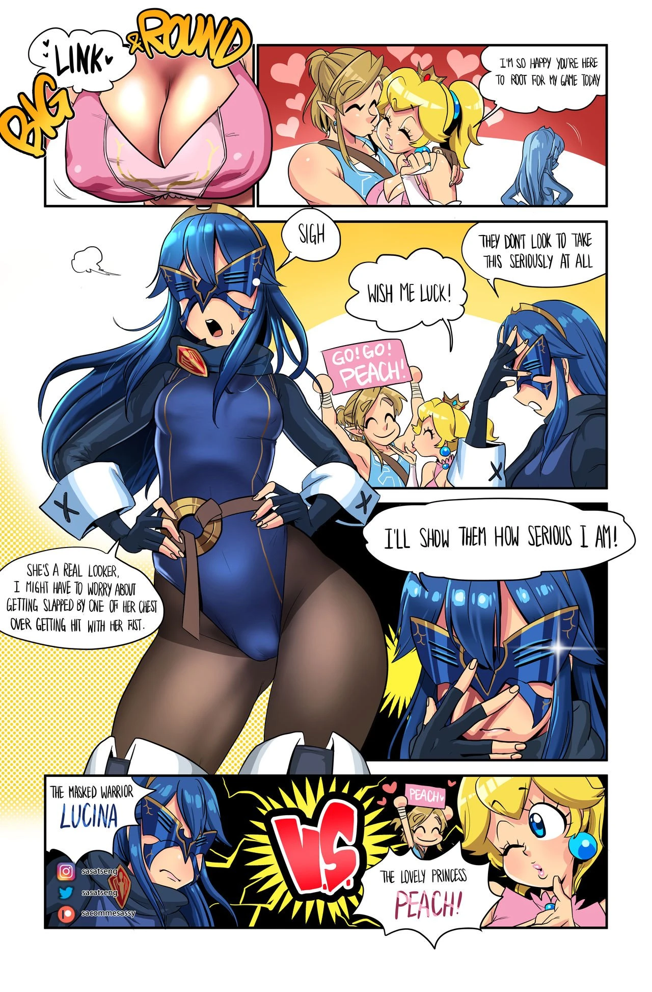 Wrestling Princess porn comic picture 11