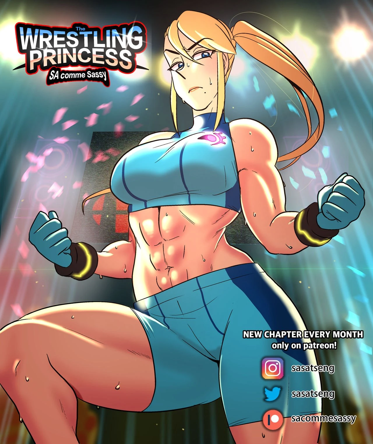 Wrestling Princess porn comic picture 17