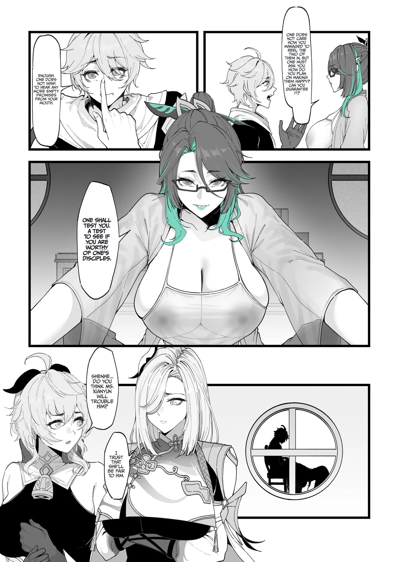 Xianyun: A test for Aether | Xianyun: Sora no Shiren porn comic picture 6