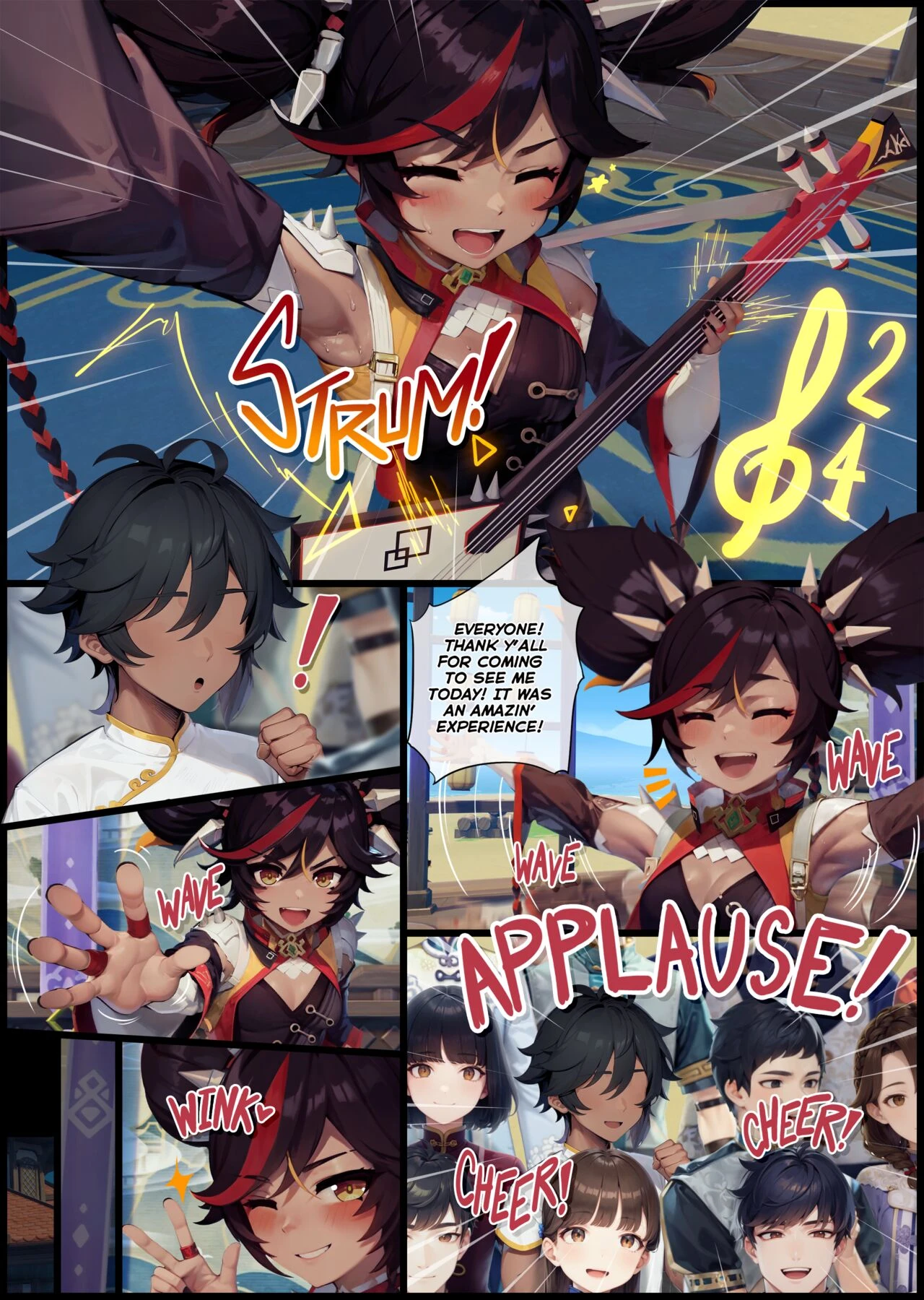 Xinyan - Fiery Fervor porn comic picture 2