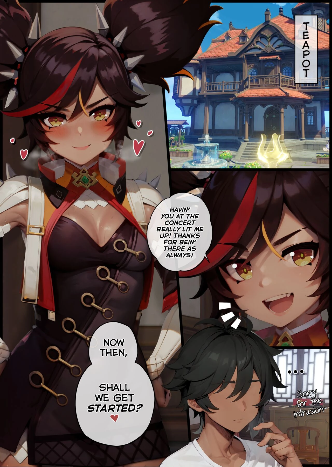 Xinyan - Fiery Fervor porn comic picture 3