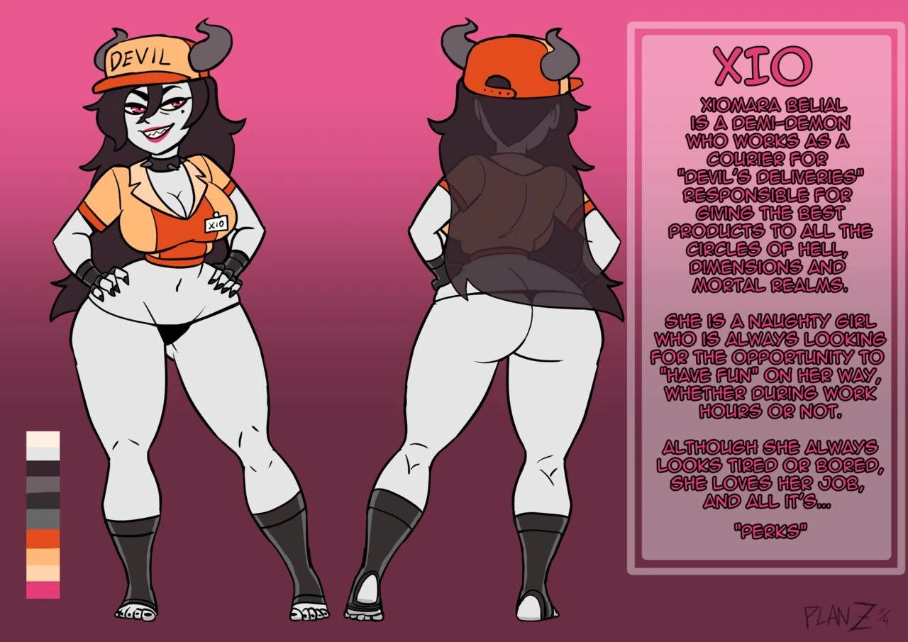 Xio's Devil Delivery Service porn comic picture 2