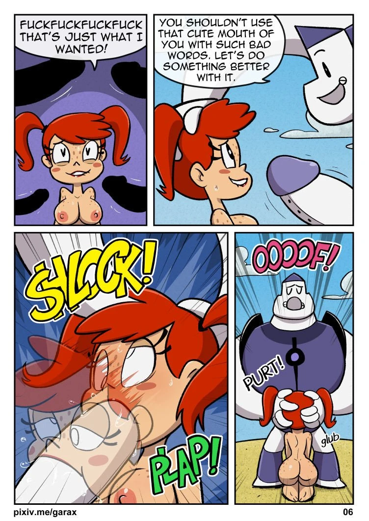 XJ-9 Beach Part 1 & 2 porn comic picture 19