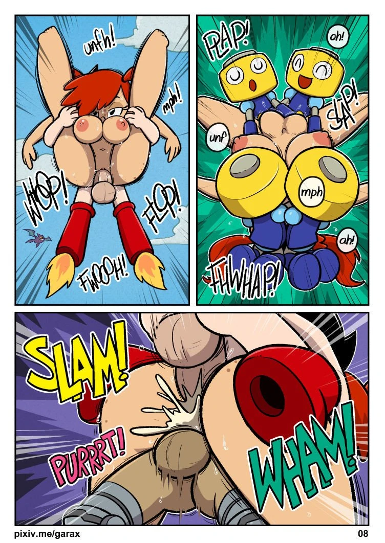 XJ-9 Beach Part 1 & 2 porn comic picture 21