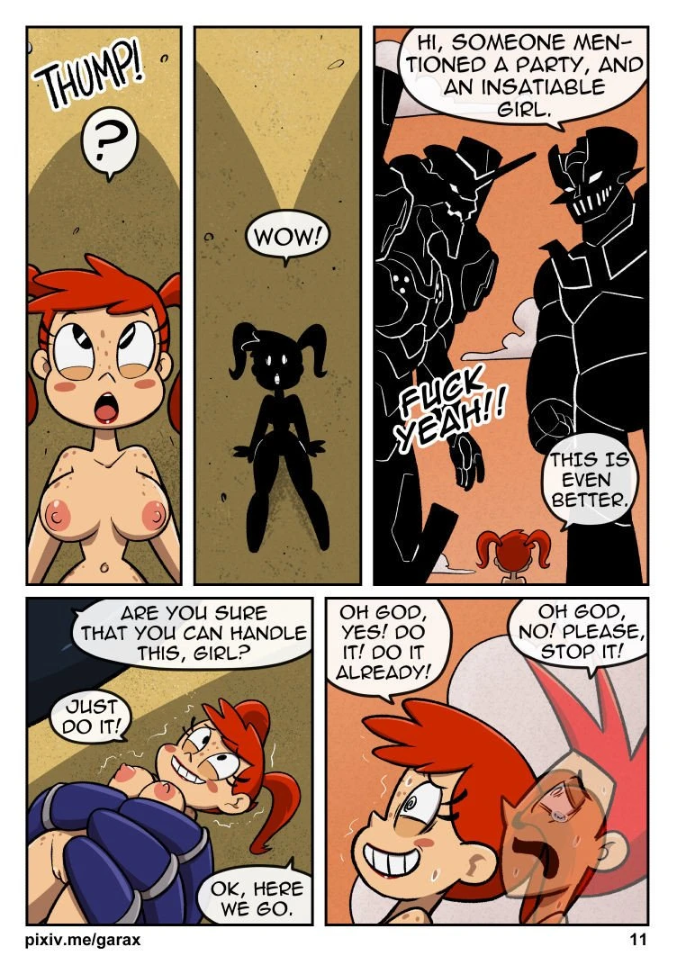 XJ-9 Beach Part 1 & 2 porn comic picture 24