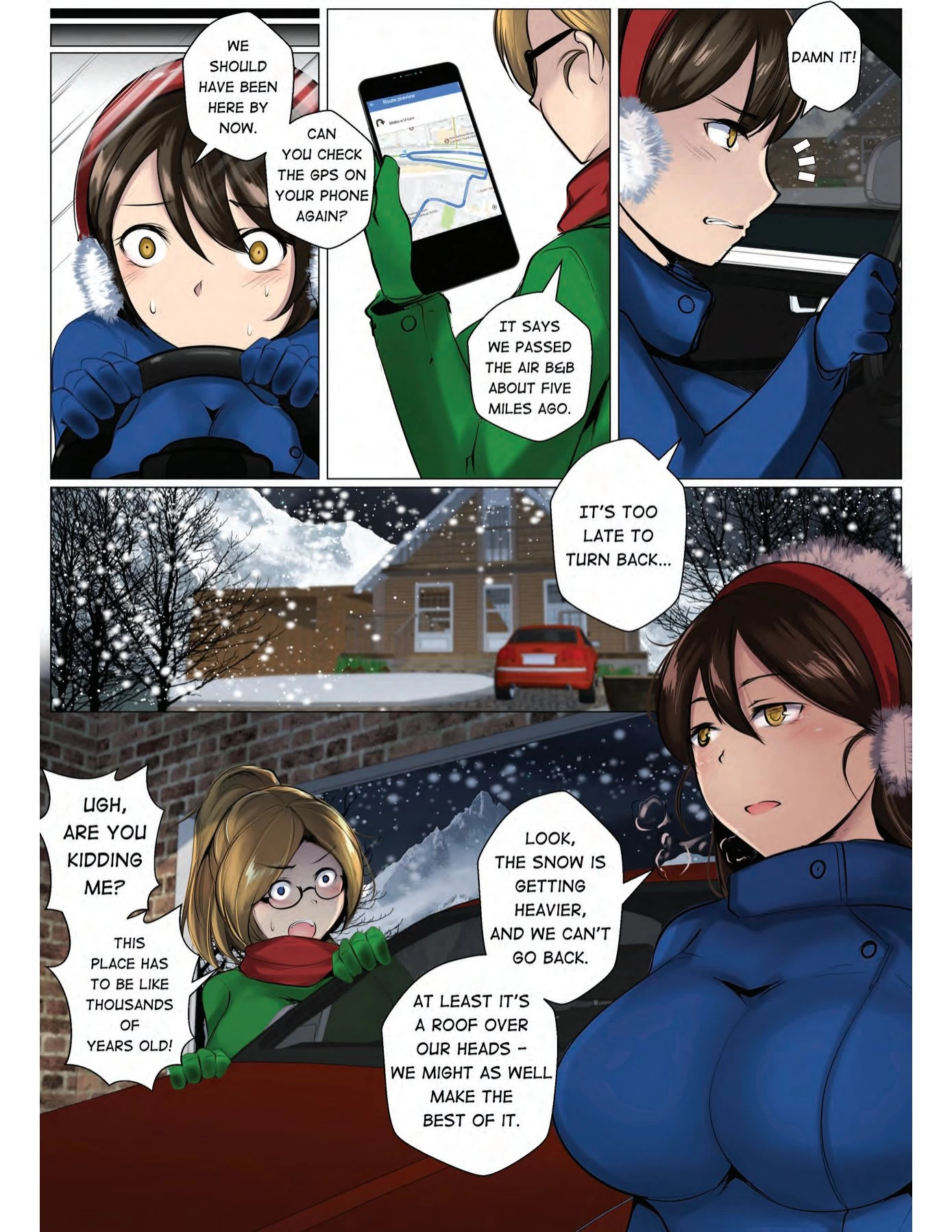 Xmas Cums Once A Year porn comic picture 4