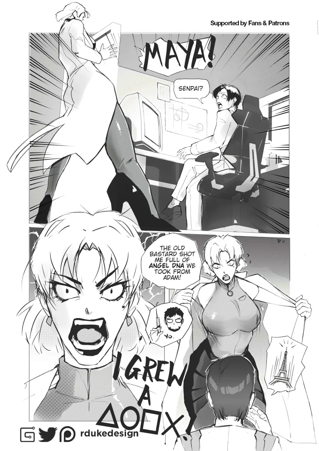 XX Impact porn comic picture 1
