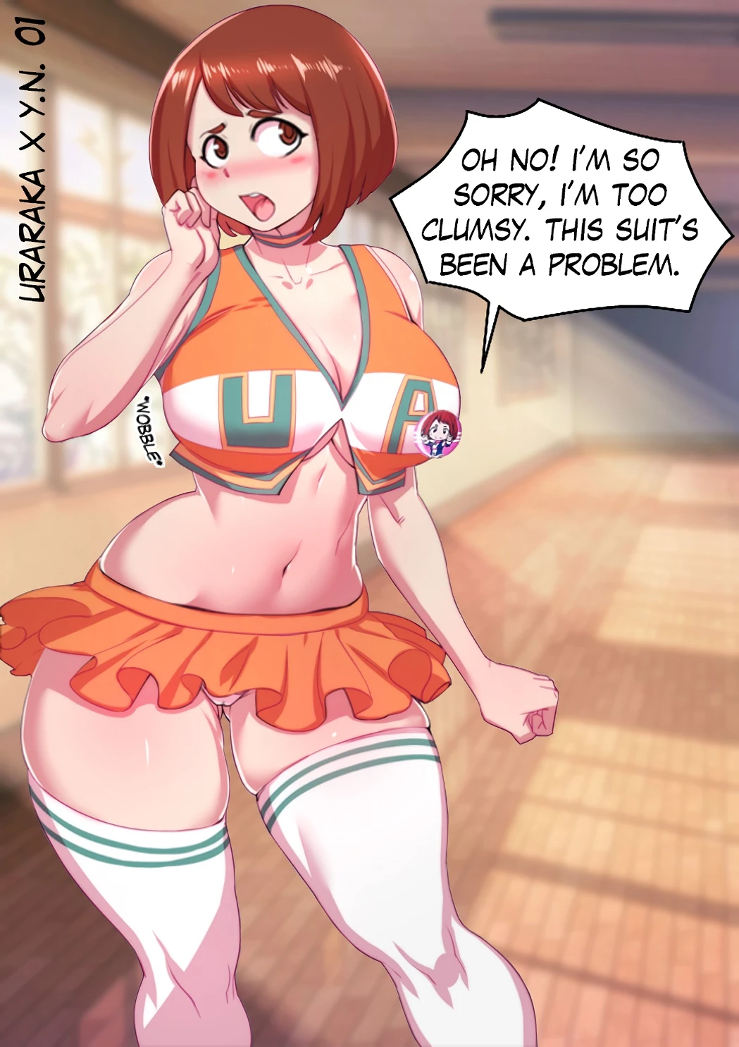 Y.N. x The Women of U.A. porn comic picture 3