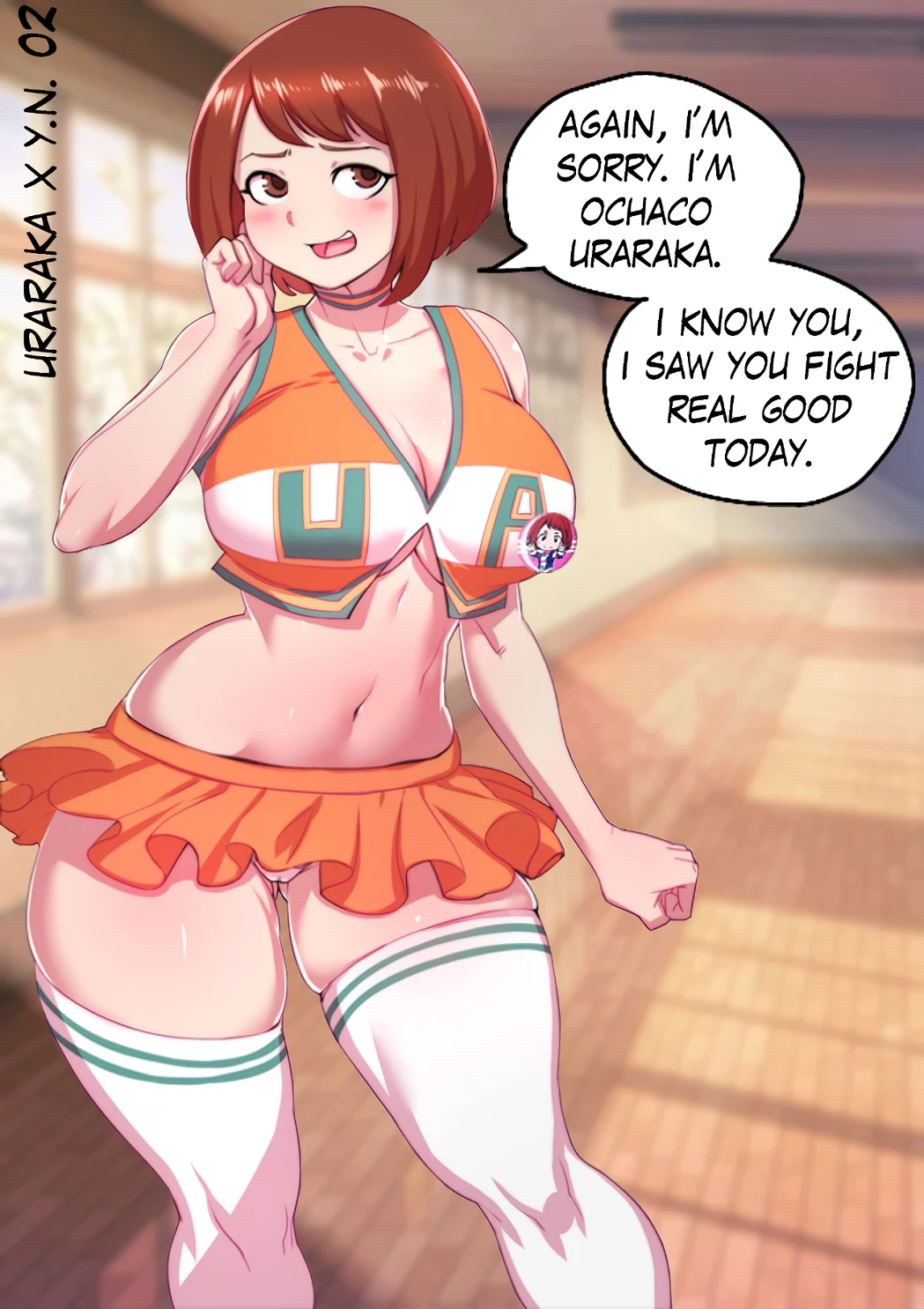 Y.N. x The Women of U.A. porn comic picture 4