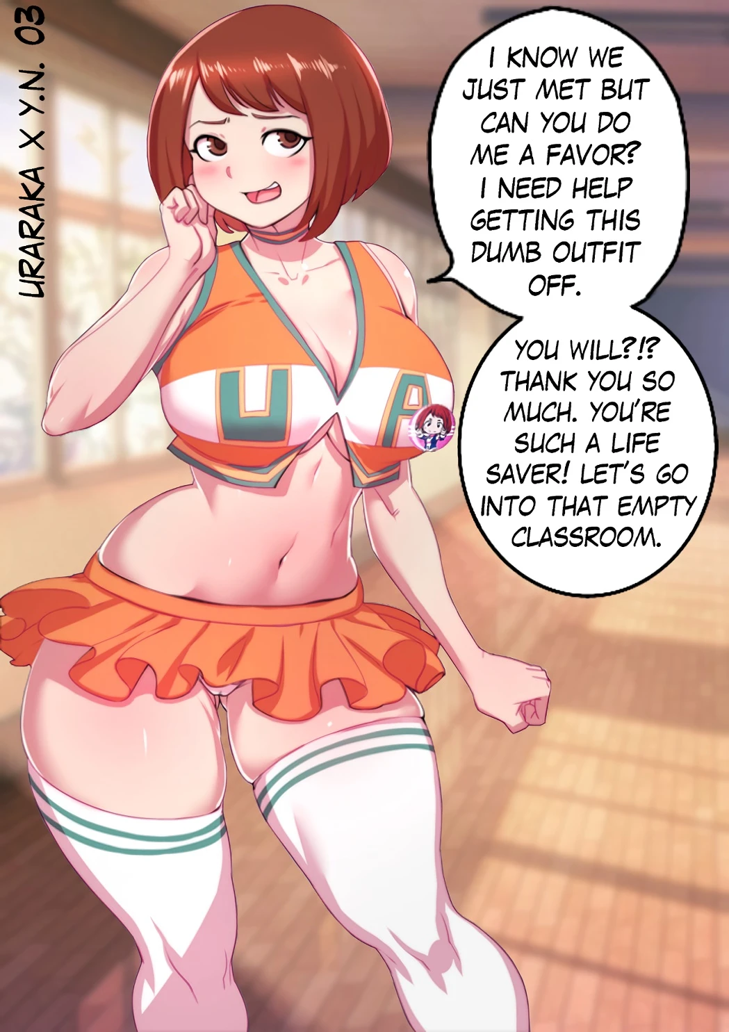 Y.N. x The Women of U.A. porn comic picture 5