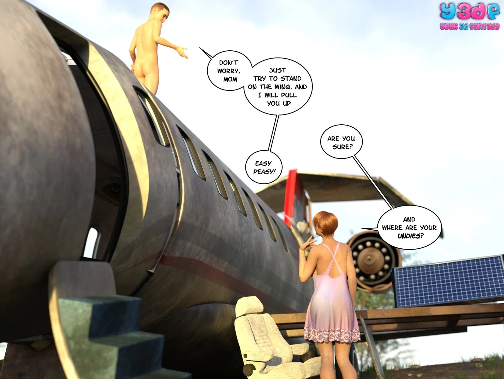 Y3DF - Hope 02 porn comic picture 3