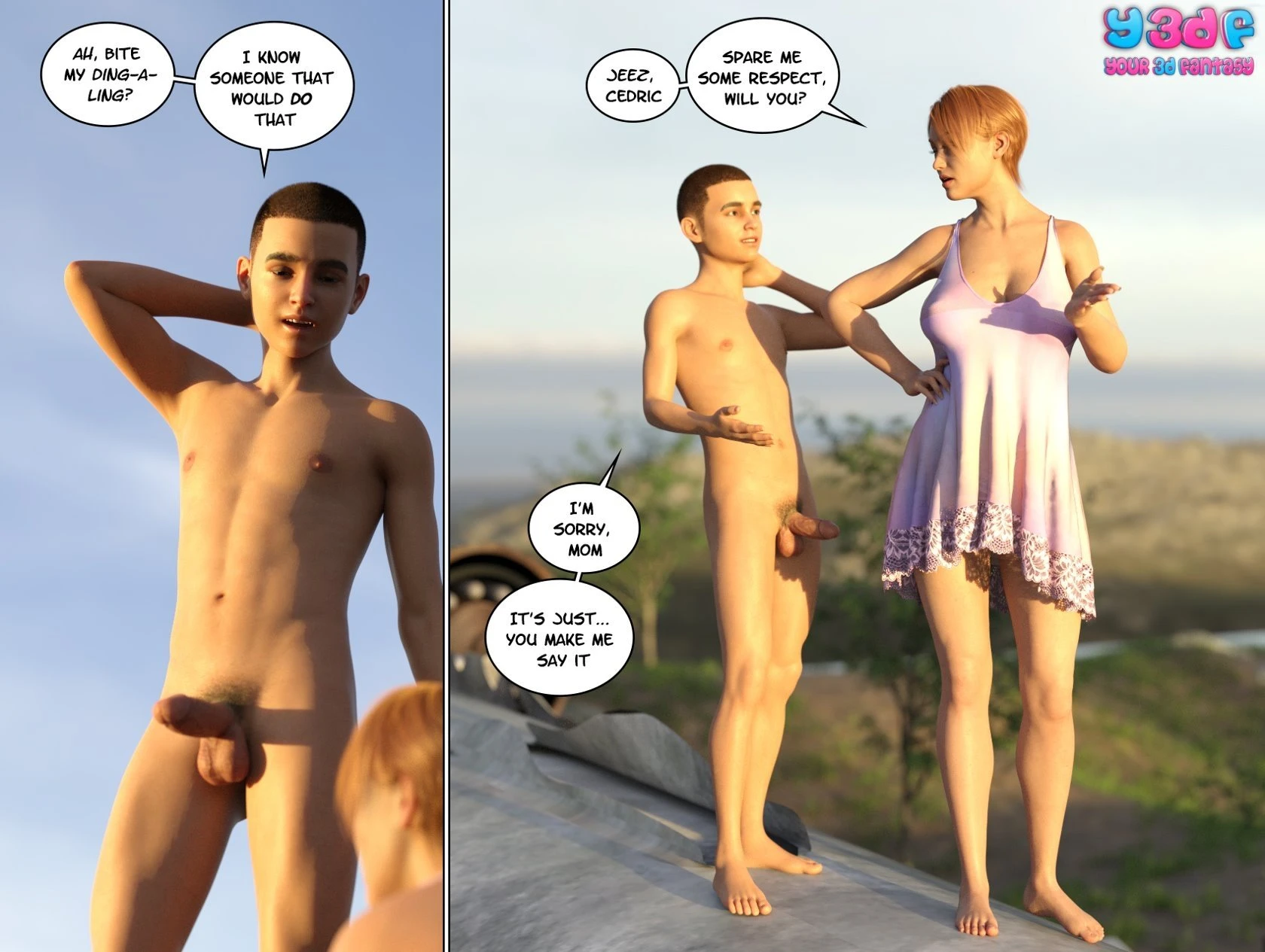 Y3DF - Hope 02 porn comic picture 6