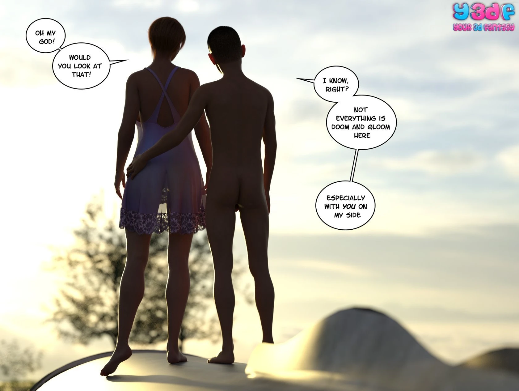 Y3DF - Hope 02 porn comic picture 7