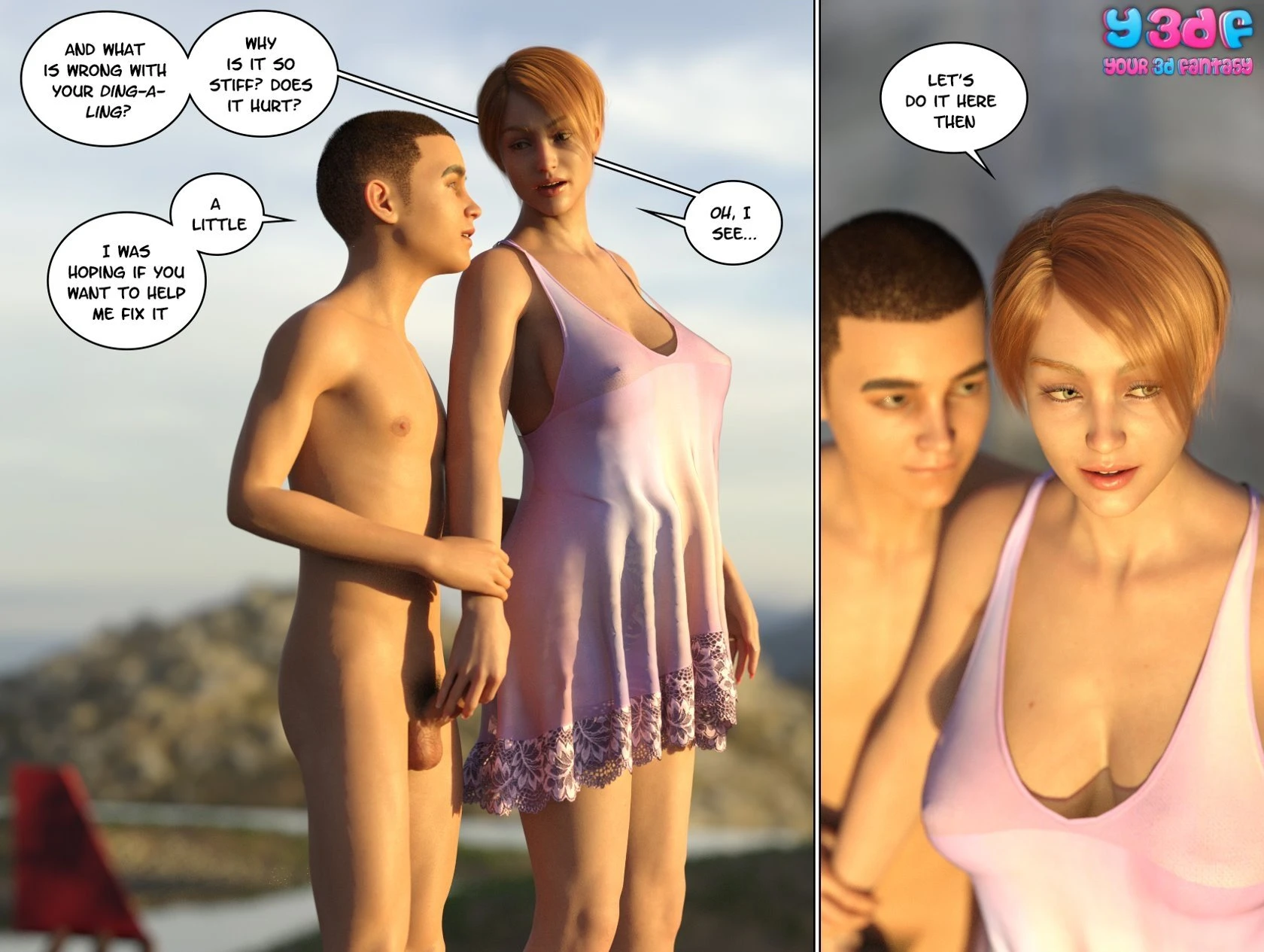 Y3DF - Hope 02 porn comic picture 9