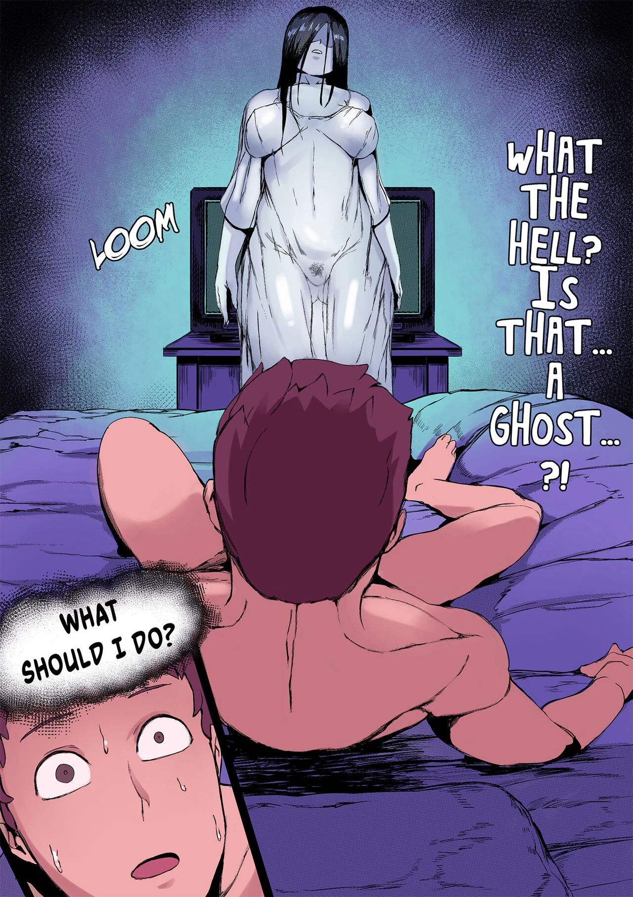 Yamamura Sadako [Colorized] porn comic picture 8