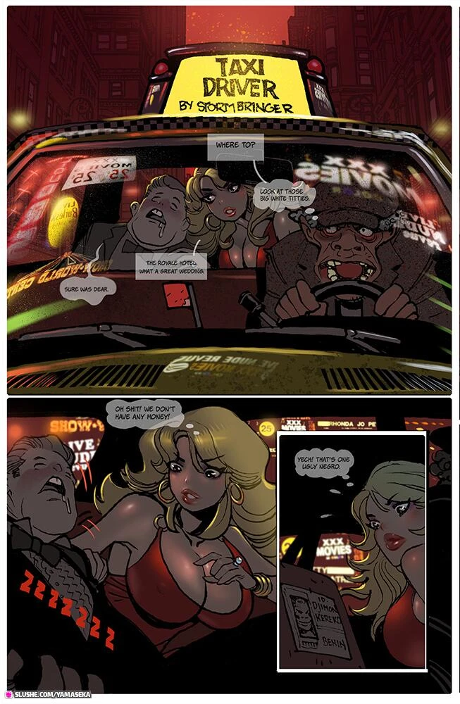 Yamaseka taxi driver! porn comic picture 1