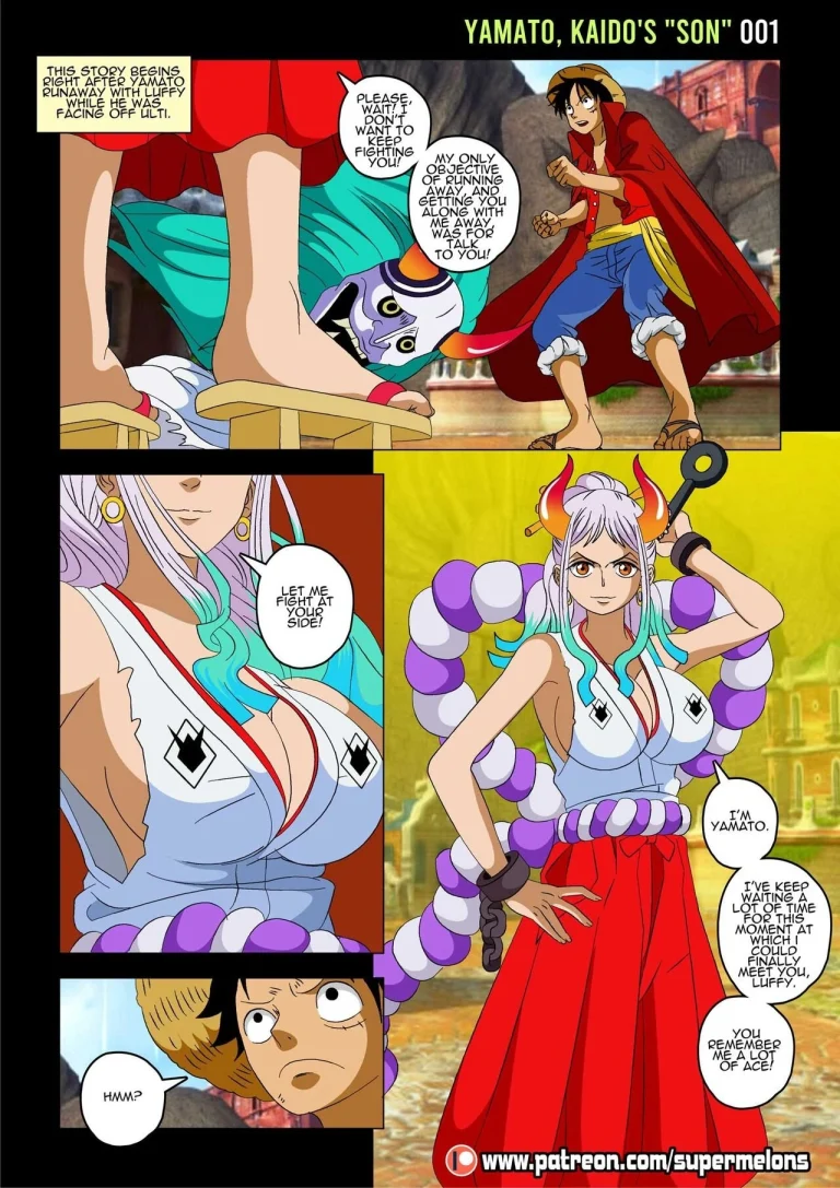 Yamato, Kaido's "Son" porn comic picture 2