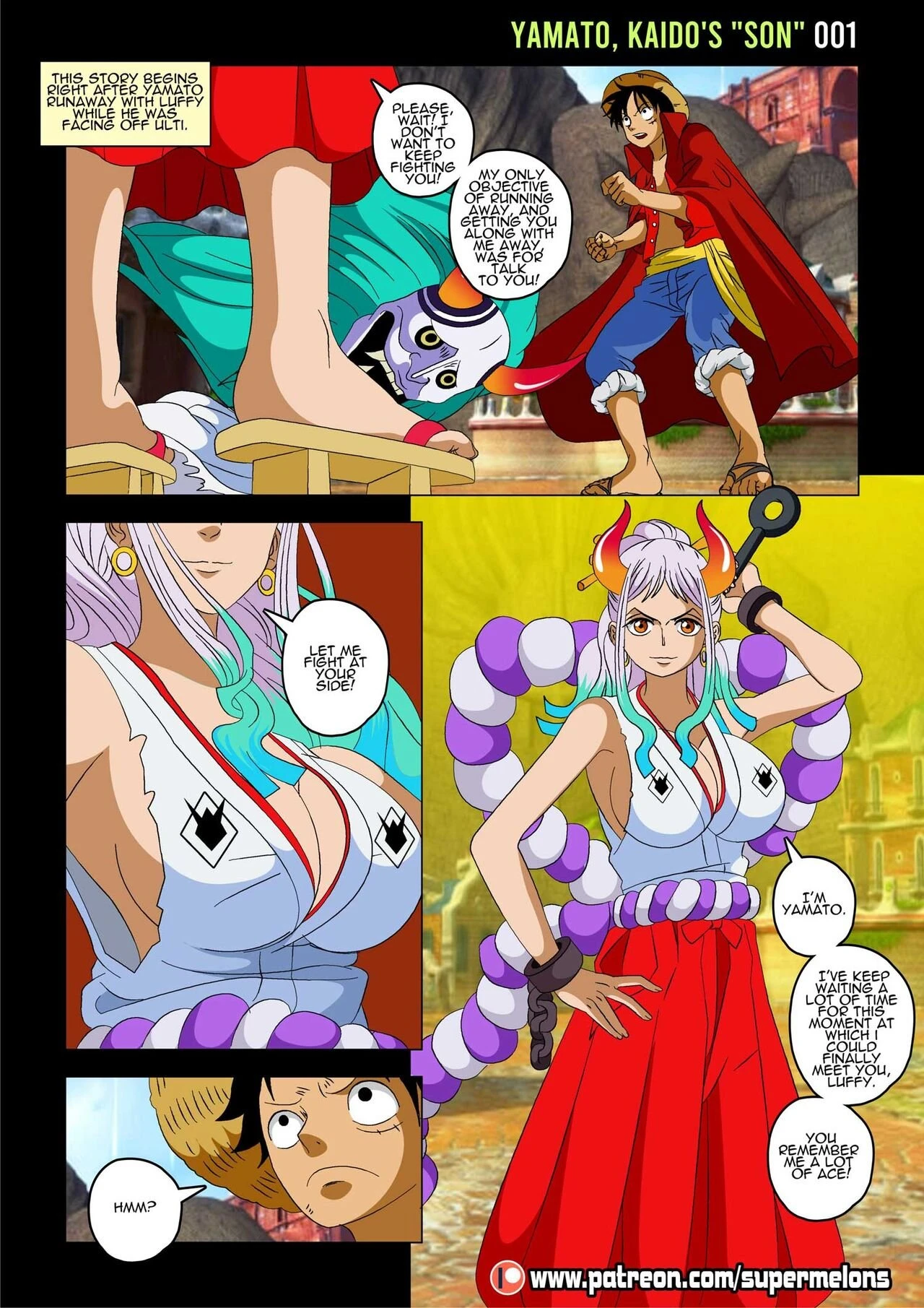 Yamato, Kaido's "Son" porn comic picture 2