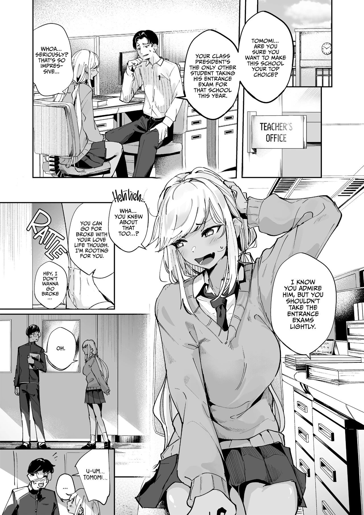 Yarinuki Gal porn comic picture 4