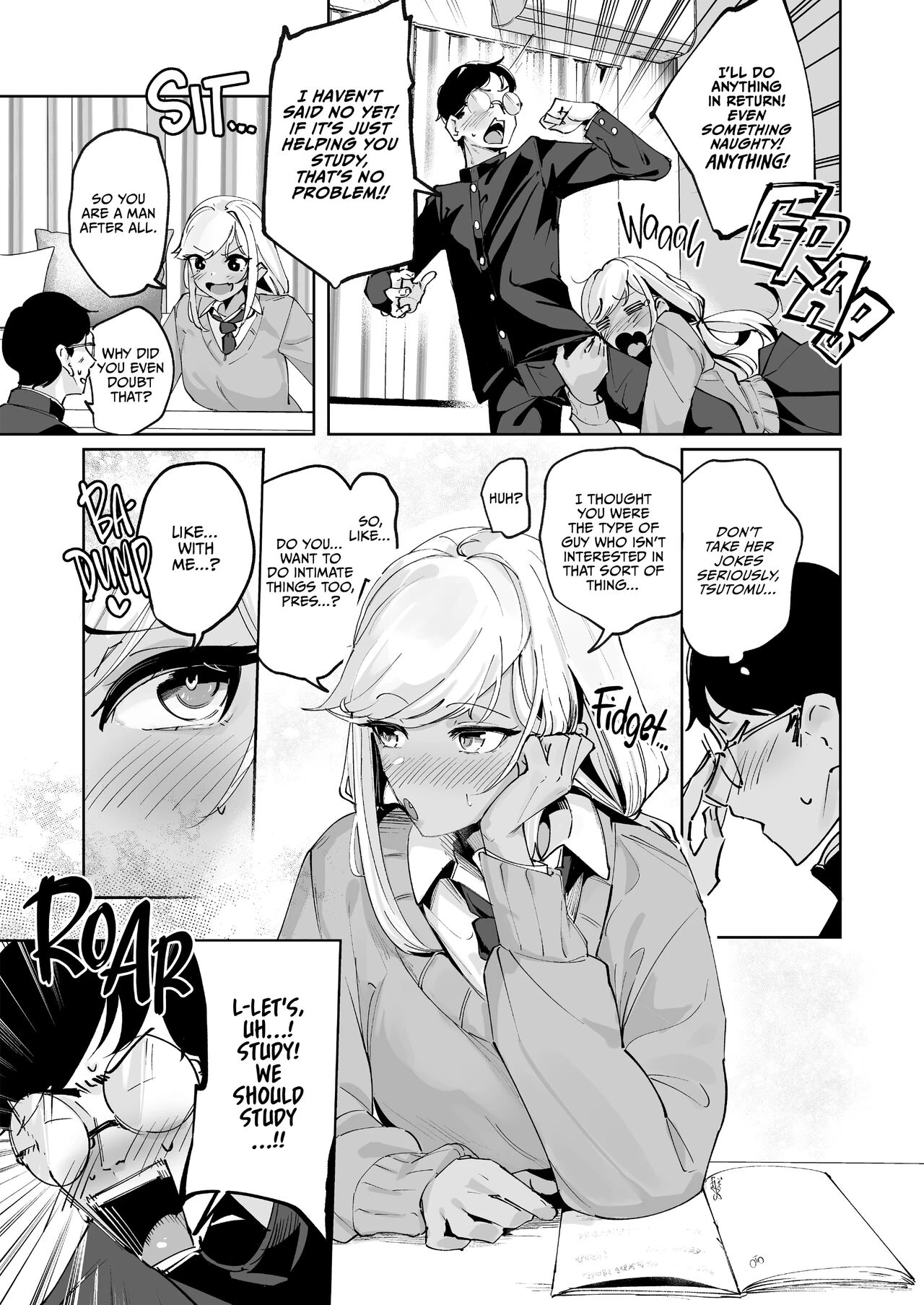 Yarinuki Gal porn comic picture 6