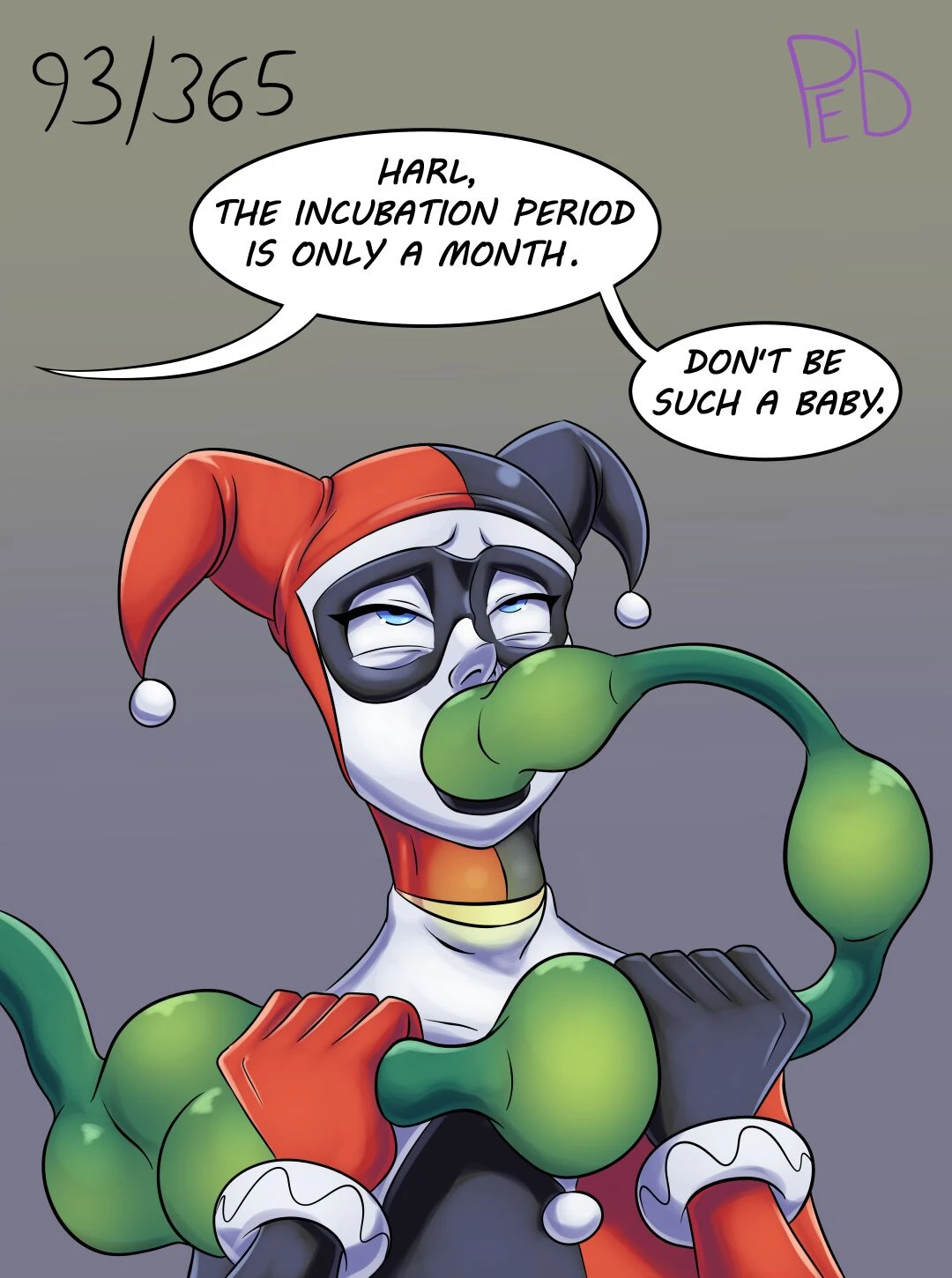 Year of Harley Quinn porn comic picture 100