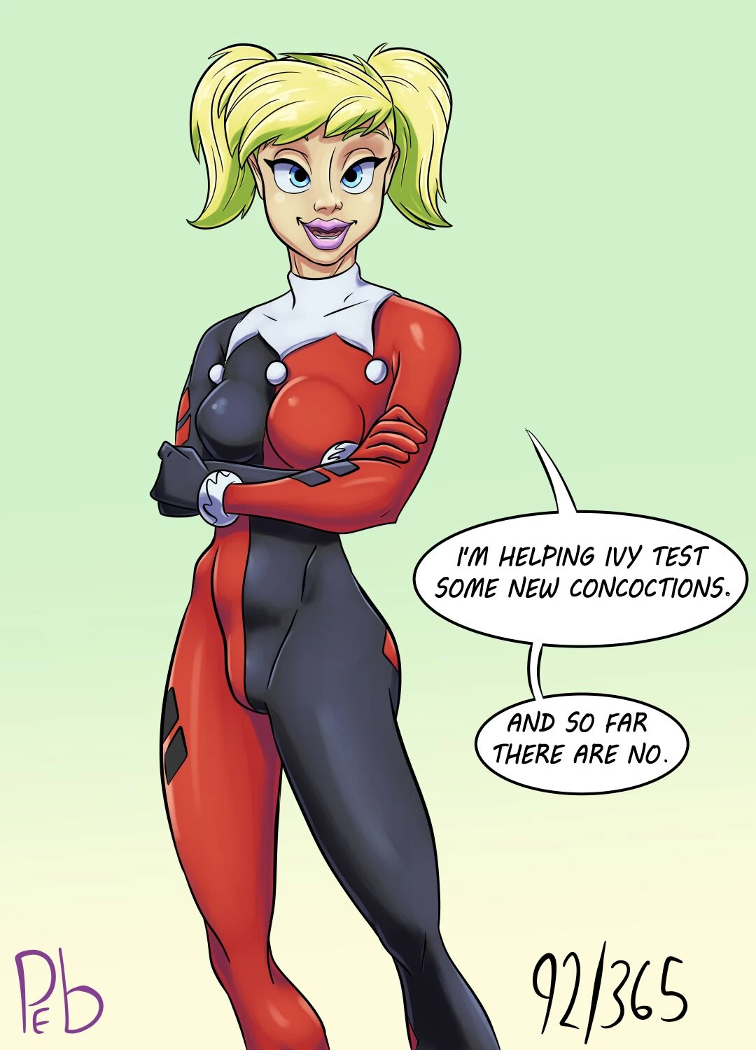 Year of Harley Quinn porn comic picture 101