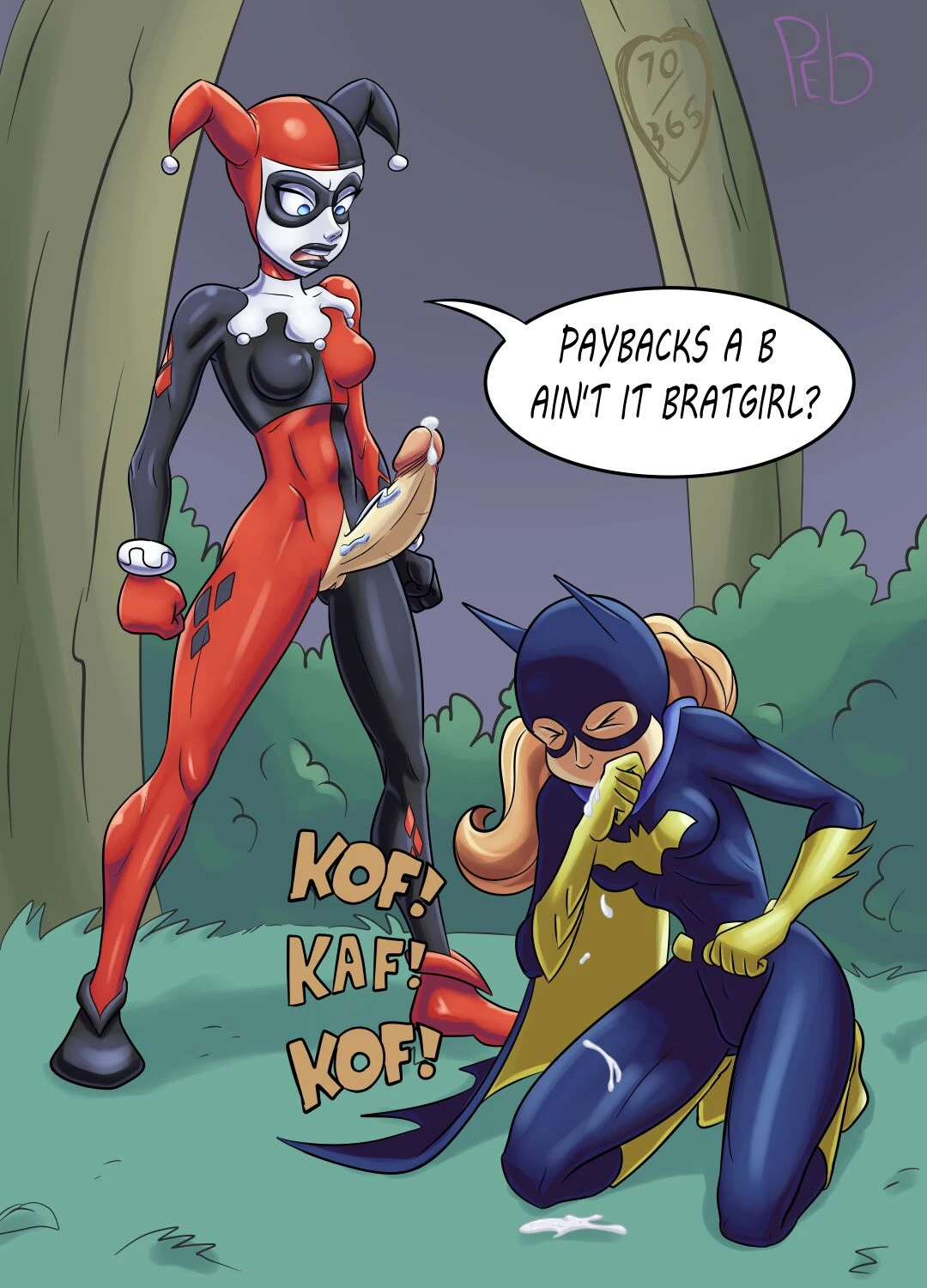 Year of Harley Quinn porn comic picture 125