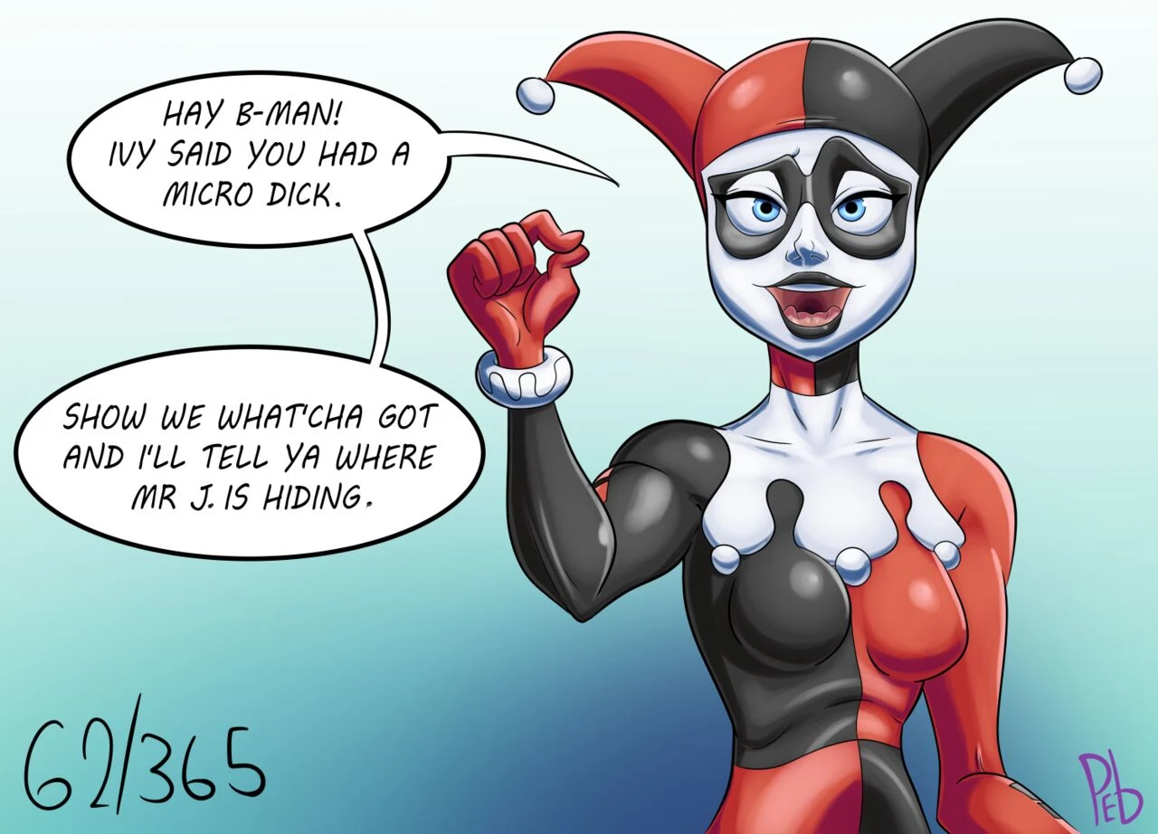 Year of Harley Quinn porn comic picture 133