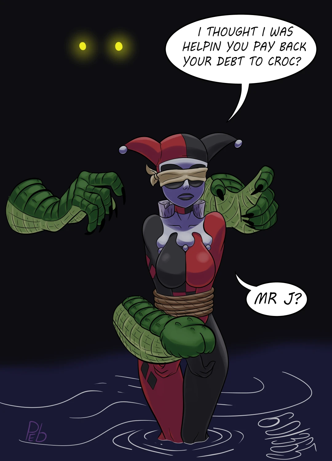 Year of Harley Quinn porn comic picture 135