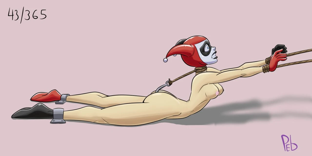 Year of Harley Quinn porn comic picture 152