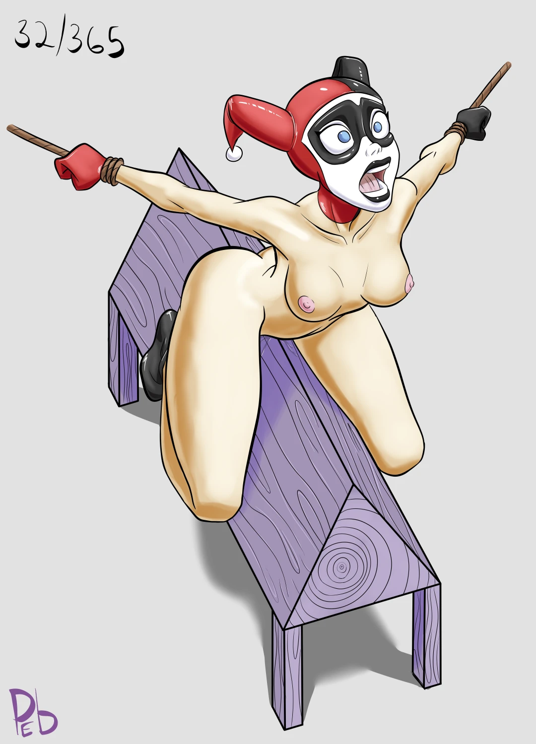 Year of Harley Quinn porn comic picture 163