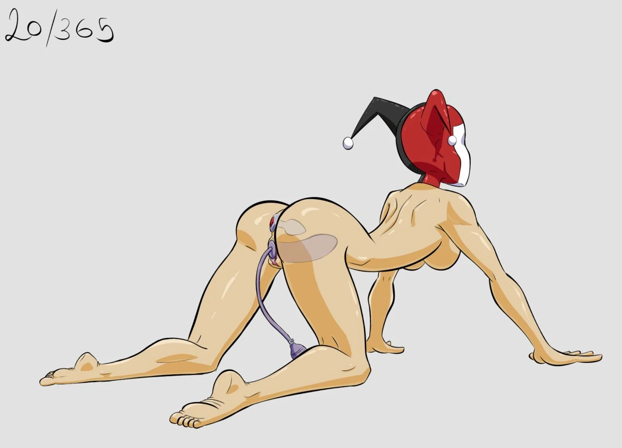 Year of Harley Quinn porn comic picture 177