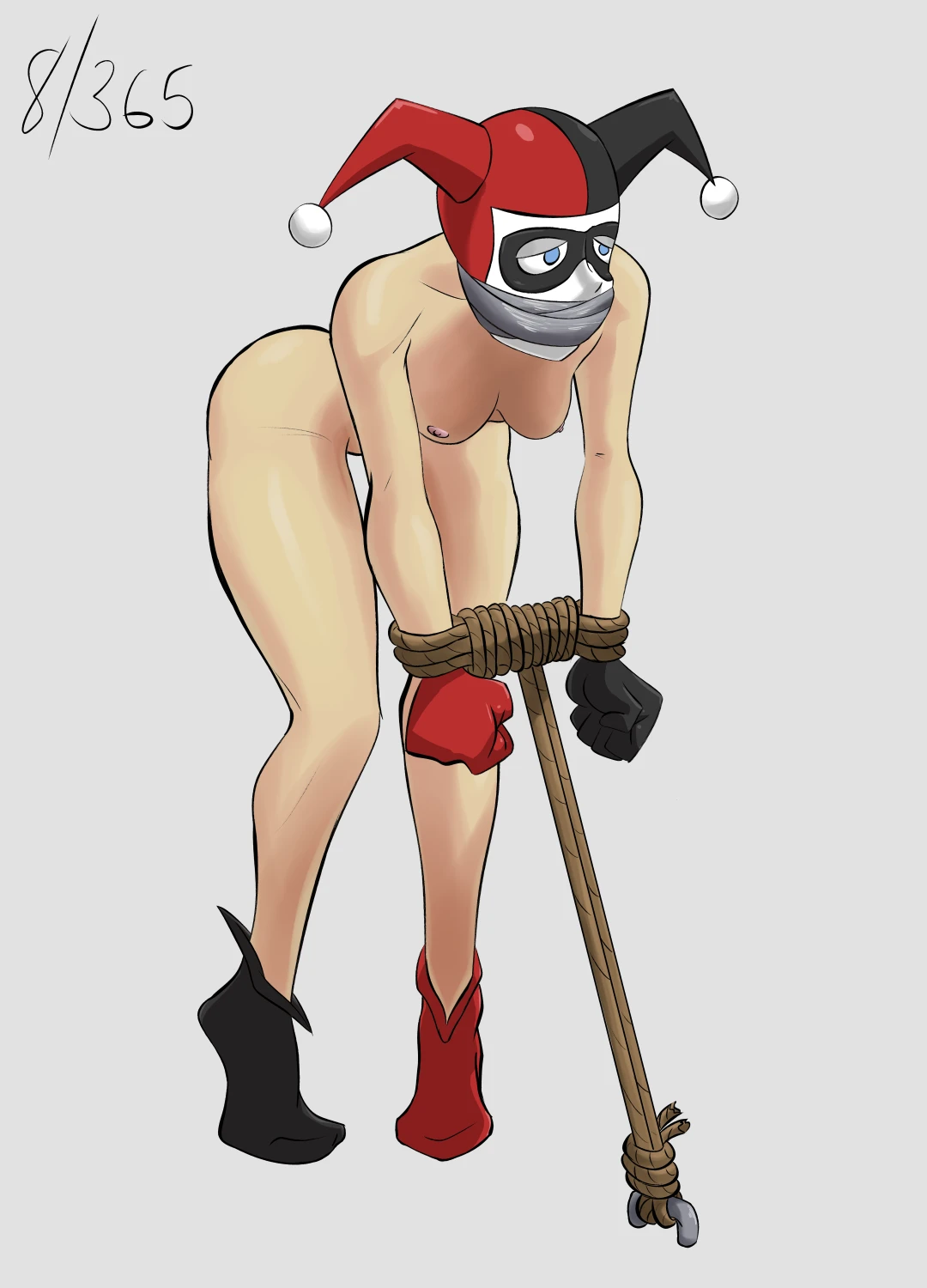 Year of Harley Quinn porn comic picture 191