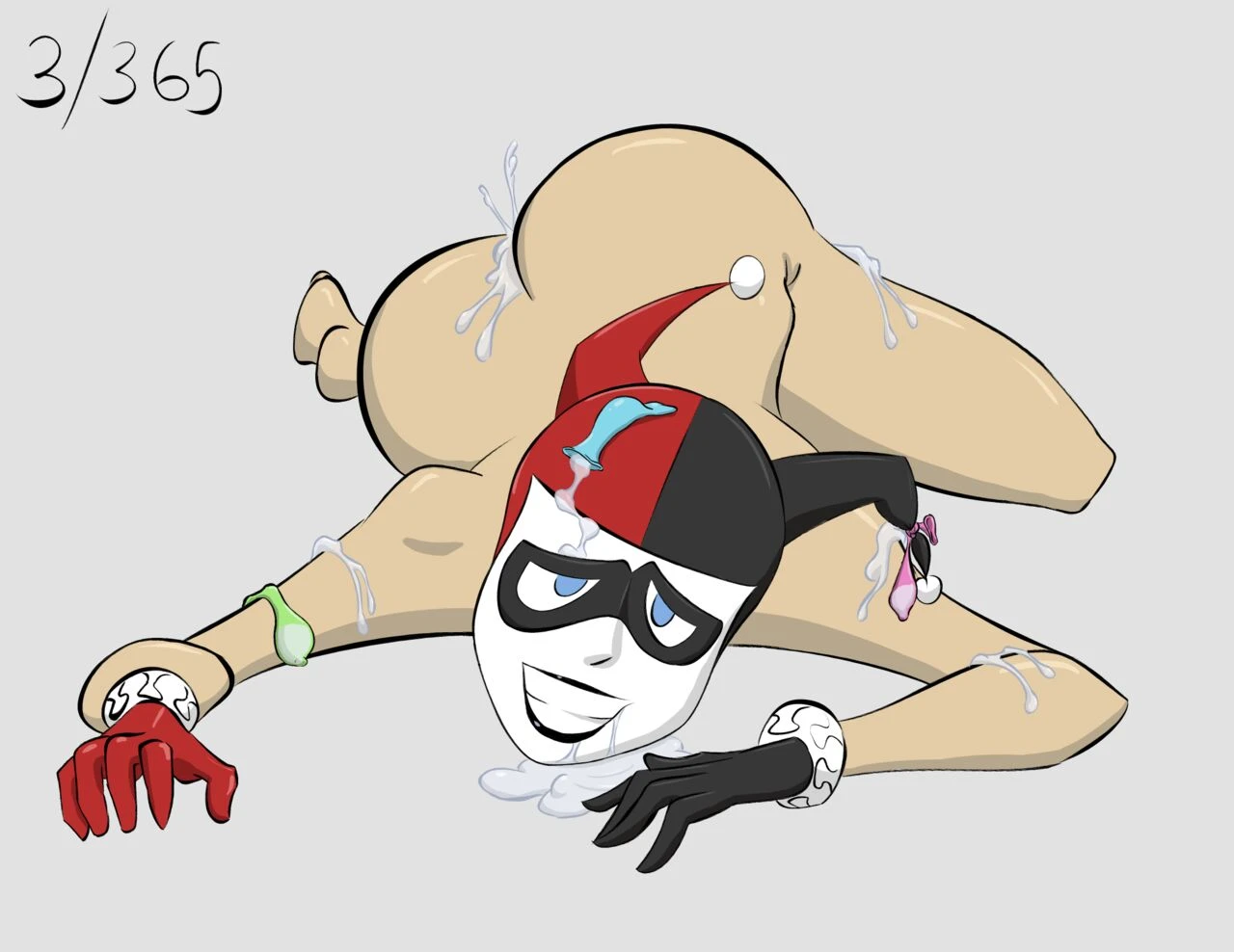 Year of Harley Quinn porn comic picture 196