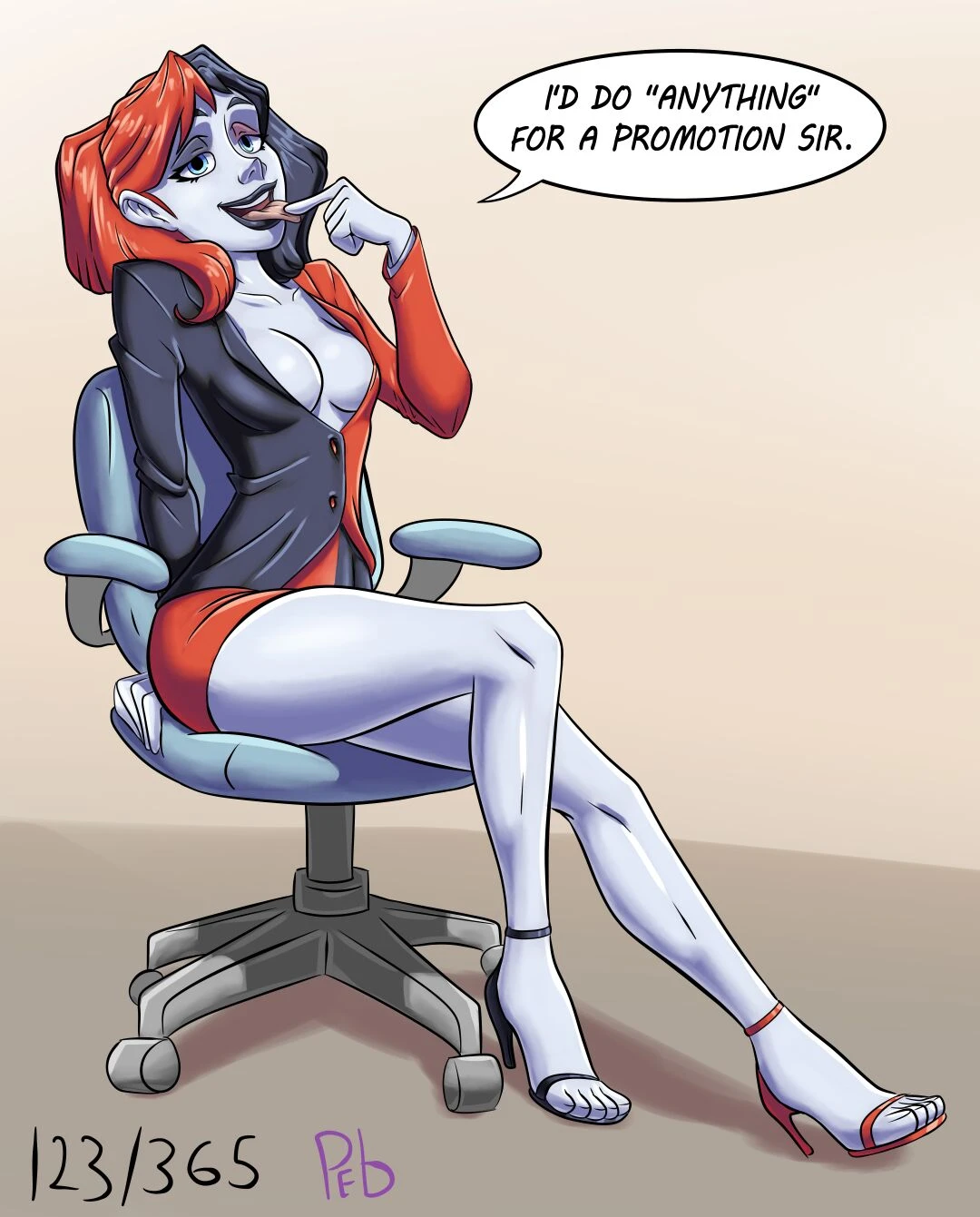 Year of Harley Quinn porn comic picture 68