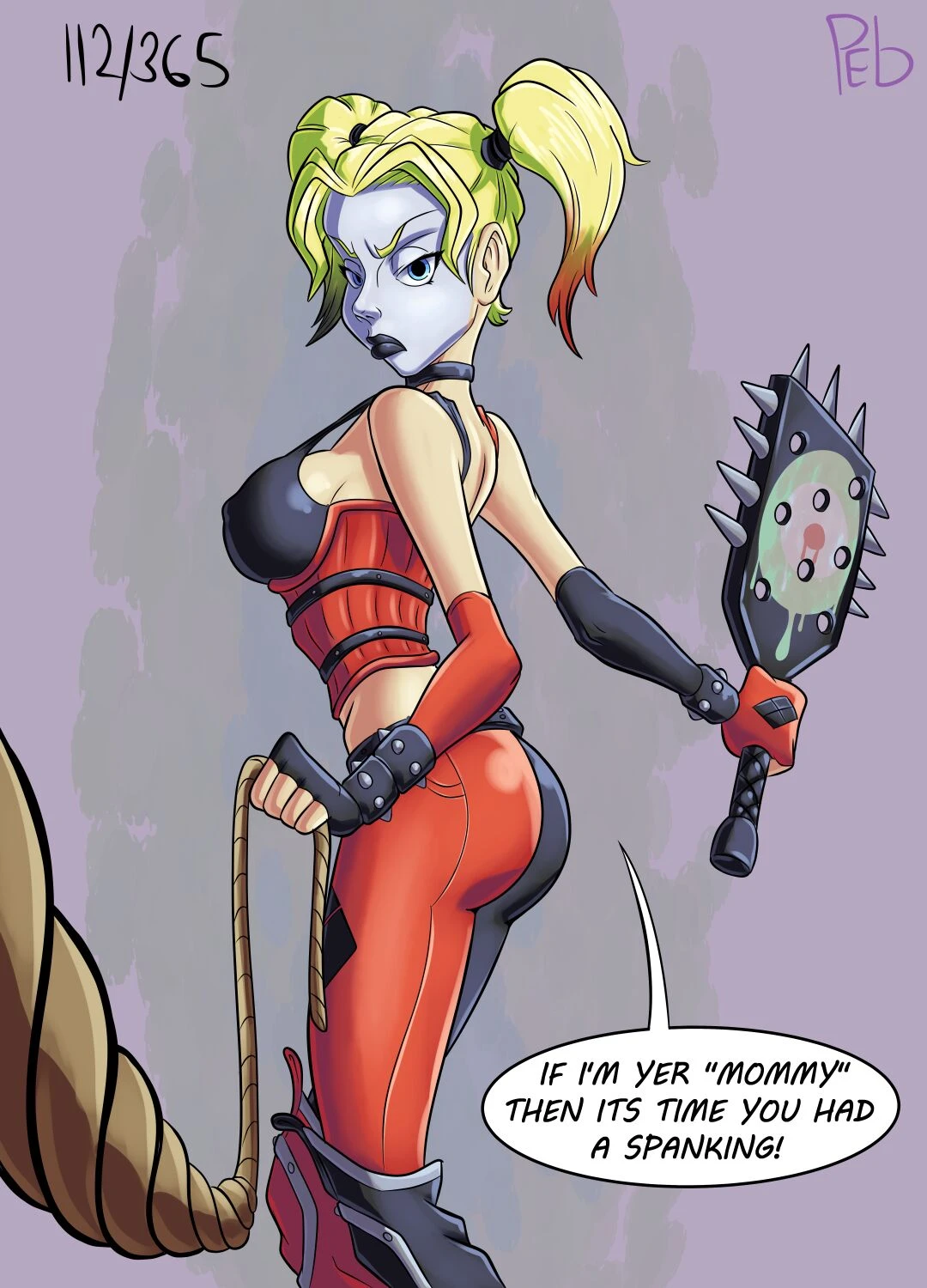 Year of Harley Quinn porn comic picture 80