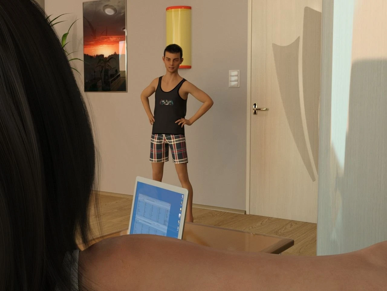 Yoga Mom porn comic picture 3